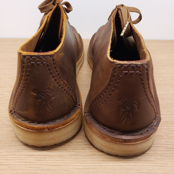 Clarks Originals Desert Trek Beeswax Leather right 11½ left 10½ - Picture 6 of 8